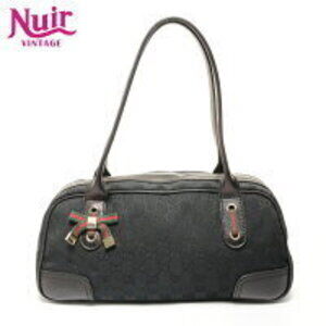 Gucci GG Canvas Princy Shoulder Bag Black